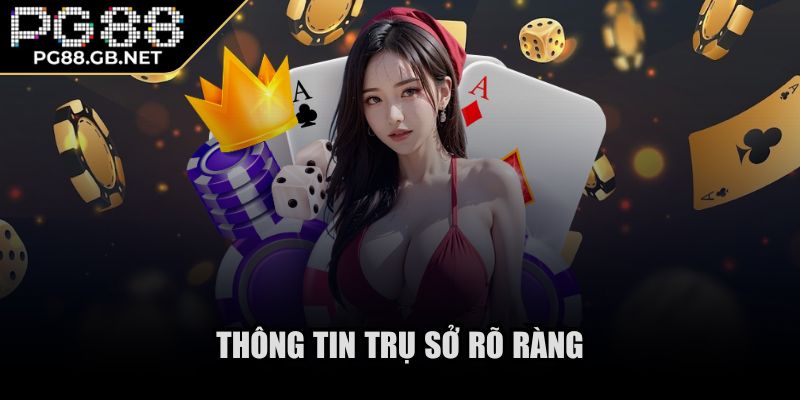PG88 🌟 PG88 pati Slot - PG88 GB NET Đăng Nhập Nhà Cái Nổ Hũ 08/2025 38 Thông tin trụ sở rõ ràng
